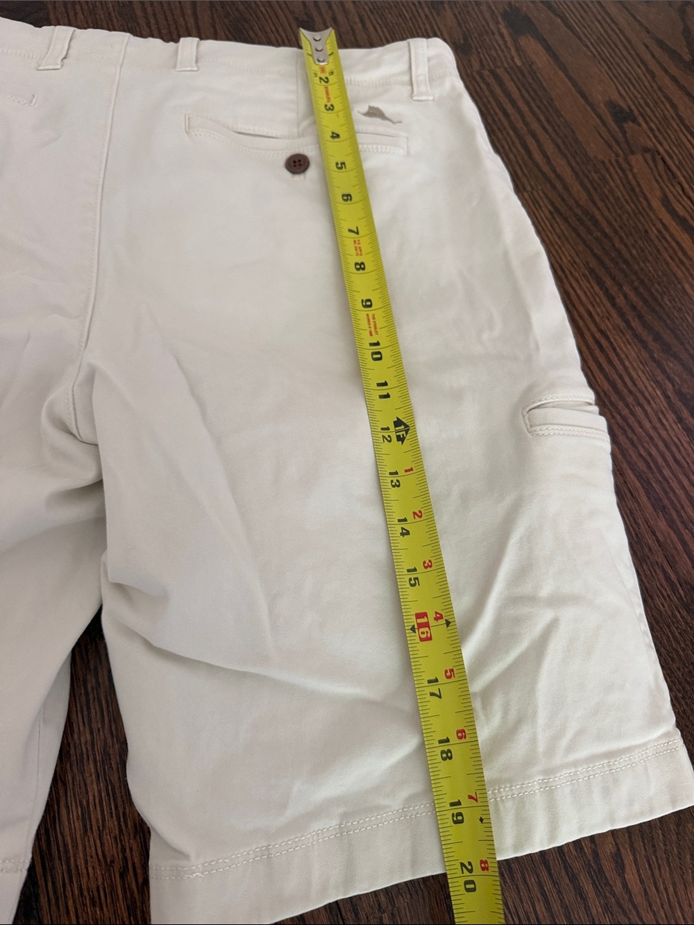 Tommy Bahama Men's Ivory Cargo Shorts - Picture 6 of 6